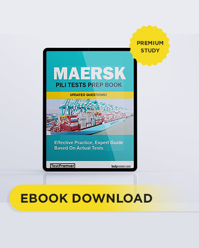 Maersk PI LI Aptitude Test Preparation Book 2022