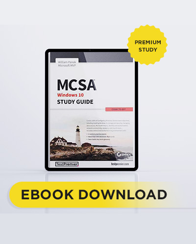 MCSA Microsoft Windows 10 Study Guide 2022