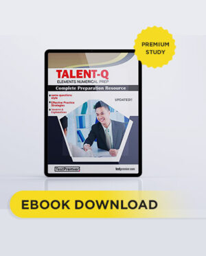 Talent Q Element Numerical Aptitude Test PrepBook 2022